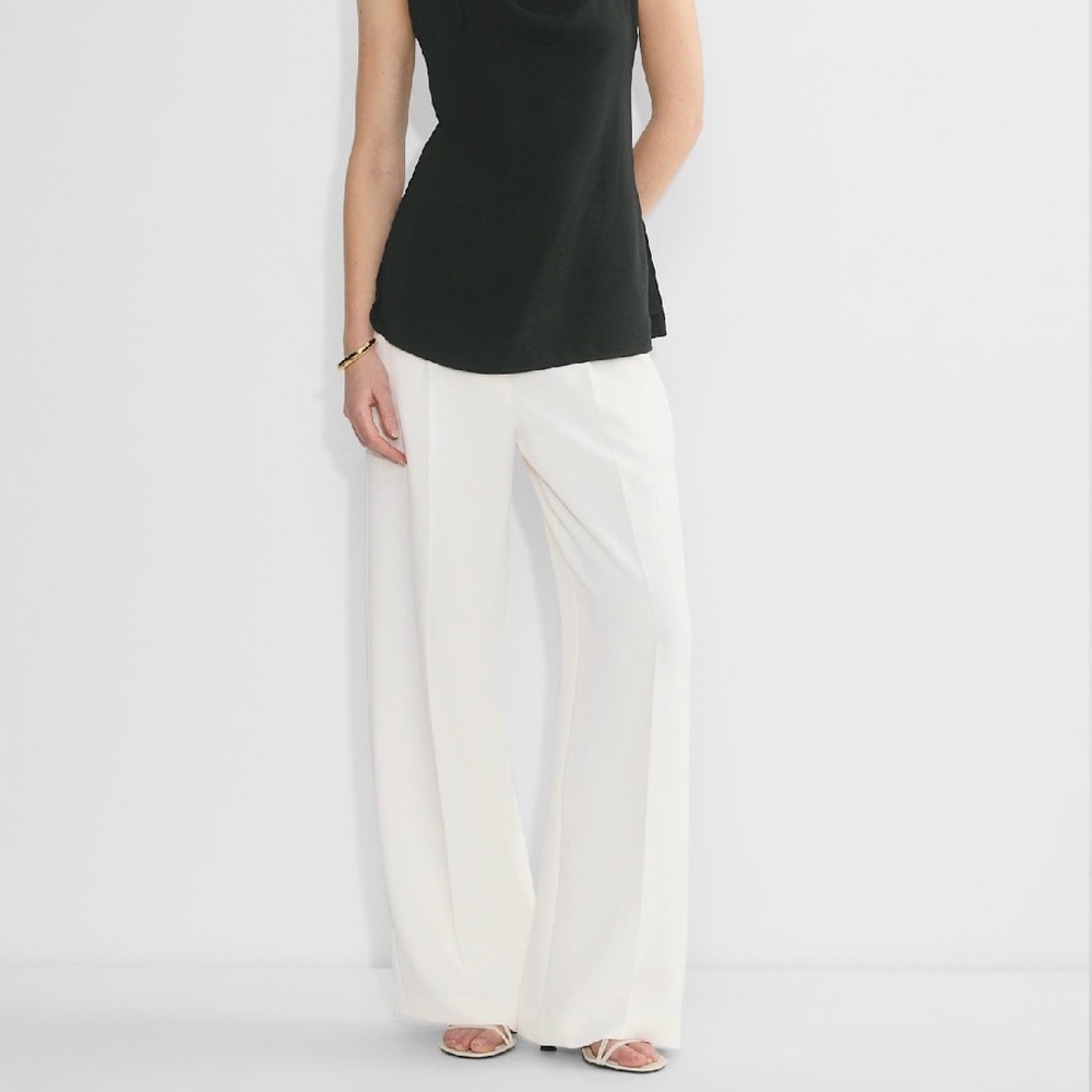 Aritzia Effortless Pants - light birch